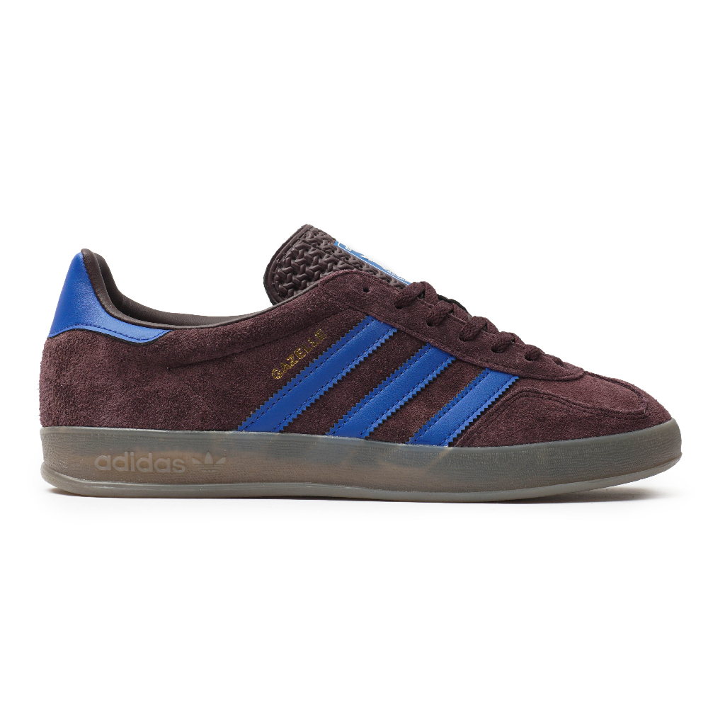 Adidas Gazelle Indoor Shadow Maroon/Semi Lucid Blue/Simple Brown Sneakers Pria