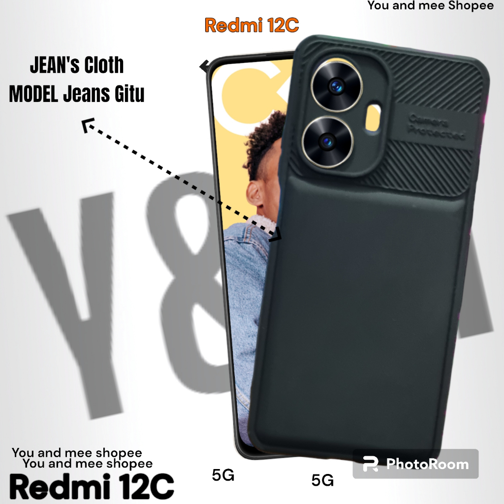 JEAN'S MODEL!! Case BLACK REALME C55 NFC Softcase Hitam Black Gelap Anti Luntur Shockproof Model Baru Protecth Camera TPU Silicone Hard Protector Kamera Bagus Galaxy Caseology Langka Fiber Original ORI 4G S RealmeC55 5G C 55 5 5