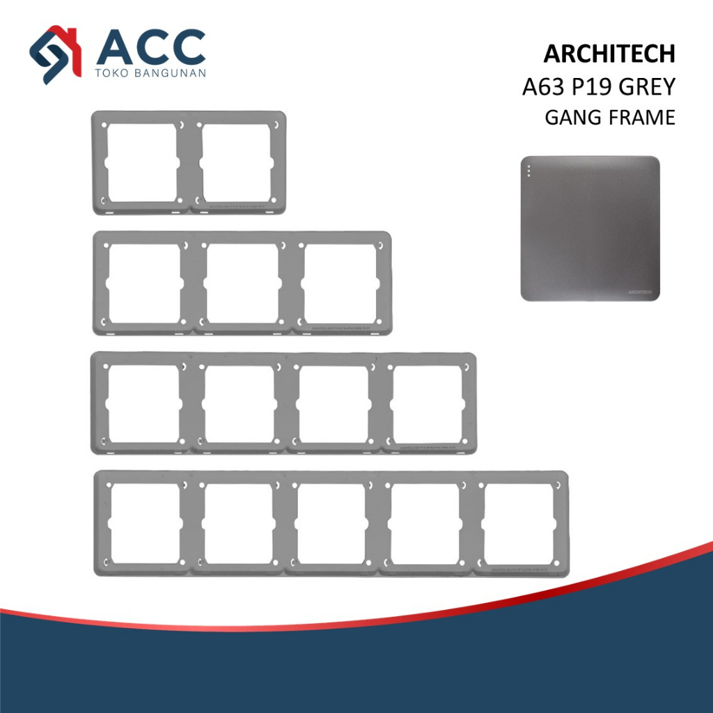 ARCHITECH INFINITY A63 GREY FRAME