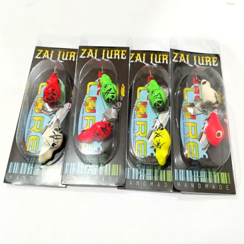 Soft frog bebek + cangkang 3cm ZAL LURE