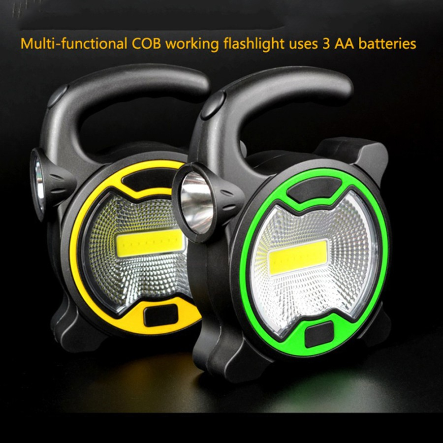 Senter LED COB Lentera Camping - Lampu Lentera Senter Camping LED COB - Ys Shop