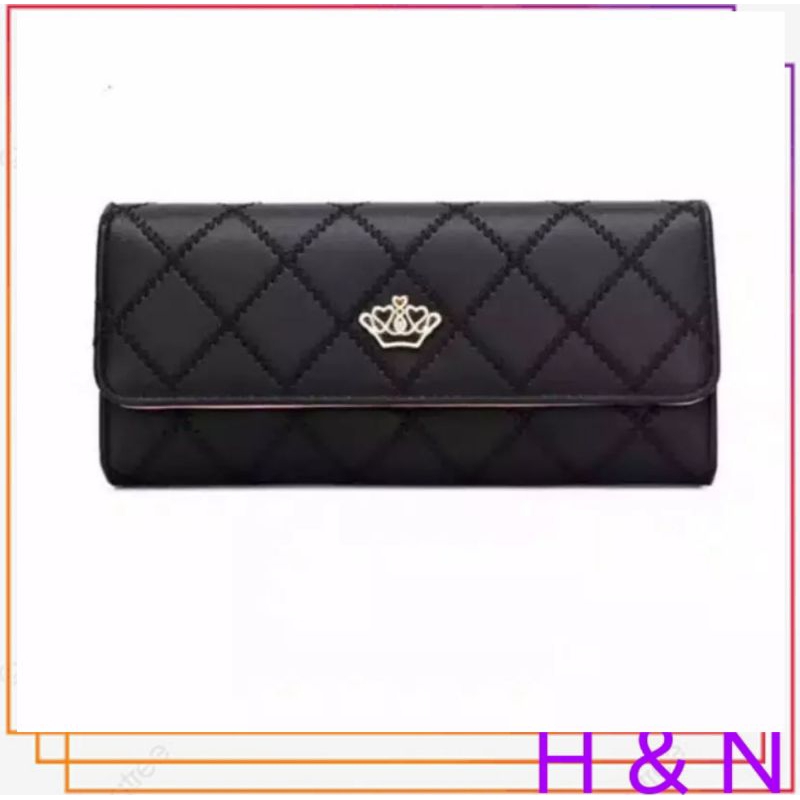 Mahkota Besar. dompet lipat wanita panjang murah