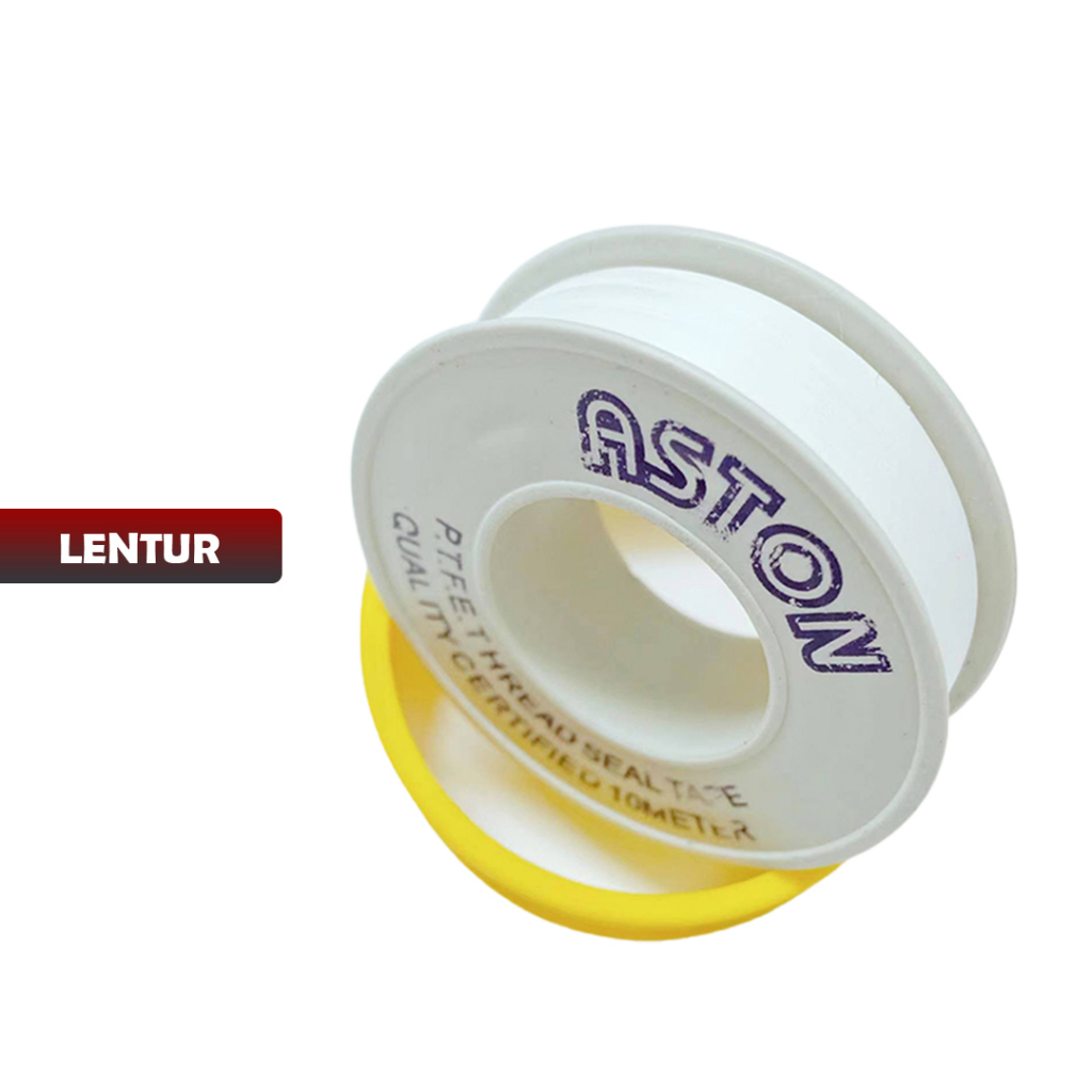 SEAL TAPE 12 x 0,075 MM x 10 METER ISOLASI PUTIH LENTUR - YOSINOGAWA