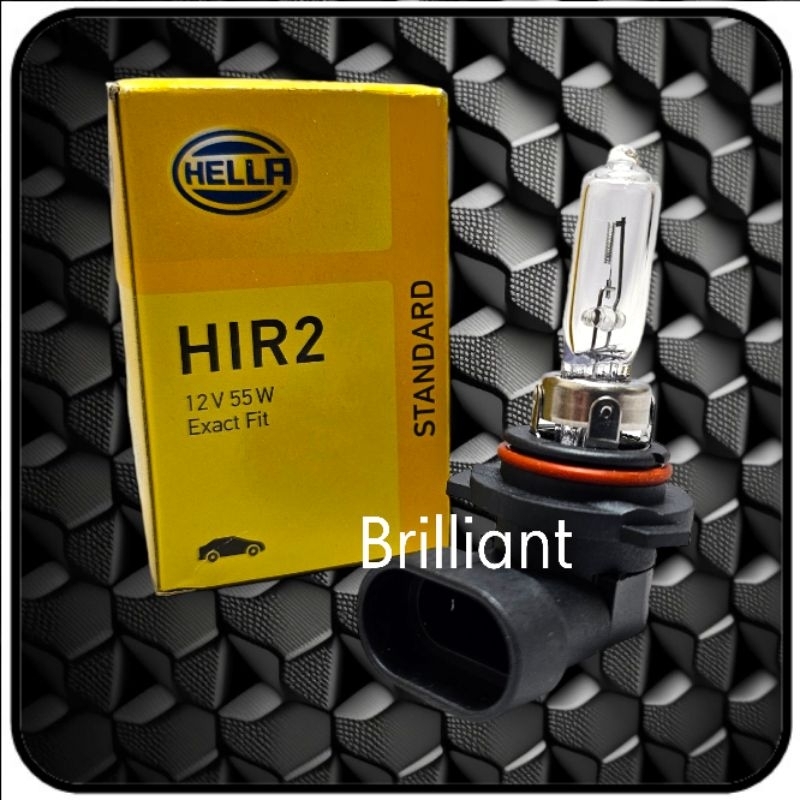Bohlam Lampu Halogen Standart - Hella Original - H1 H3 H7 H8 H9 H11 HB3 HB4 HIR2 / 9005 9006 9012