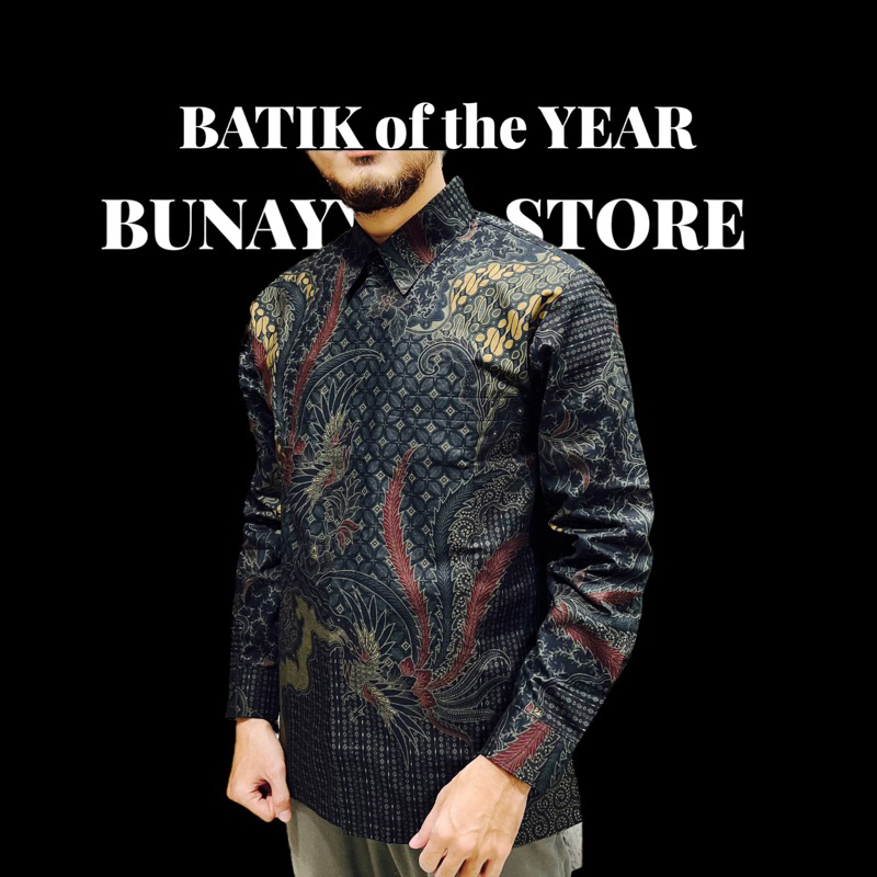 Baju Kemeja batik pria cowok cowo lengan panjang pendek pekalongan solo seragam jumbo premium G07