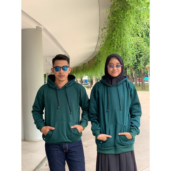 EMERALD SWEATER HOODIE POLOS ONESIZE UNISEX FIT L