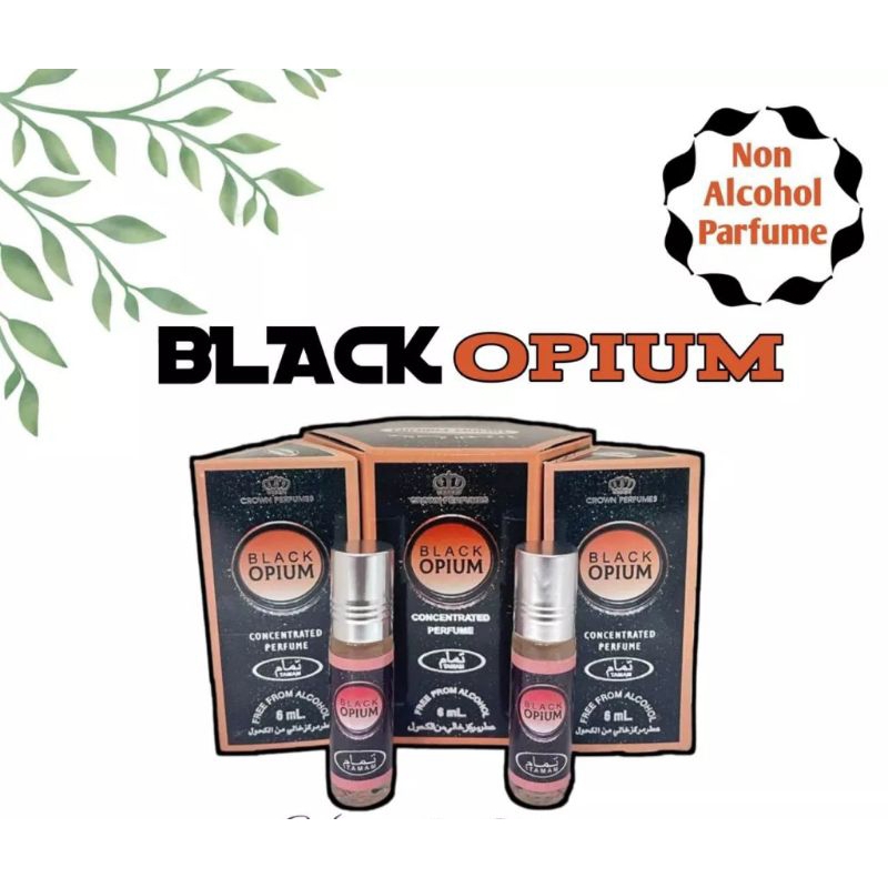 Parfum BLACK OPIUM Roll on 6ml non alkohol