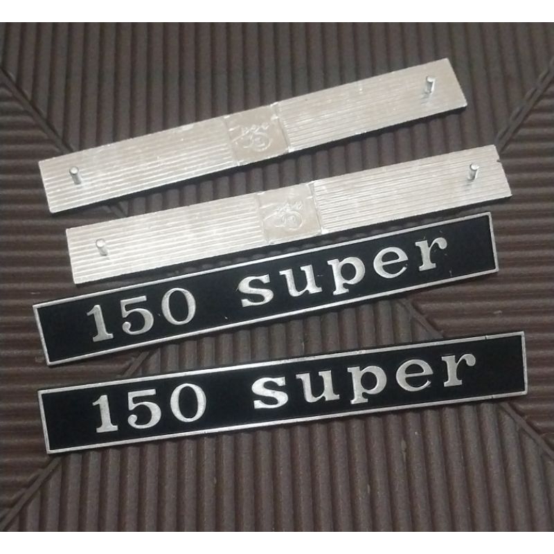 Emblem Vespa Balok Belakang 150 sprint v 150 super