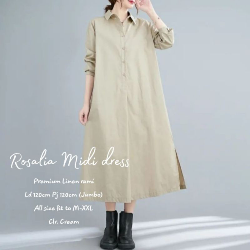 ROSALIA MIDI DRESS TERBARU