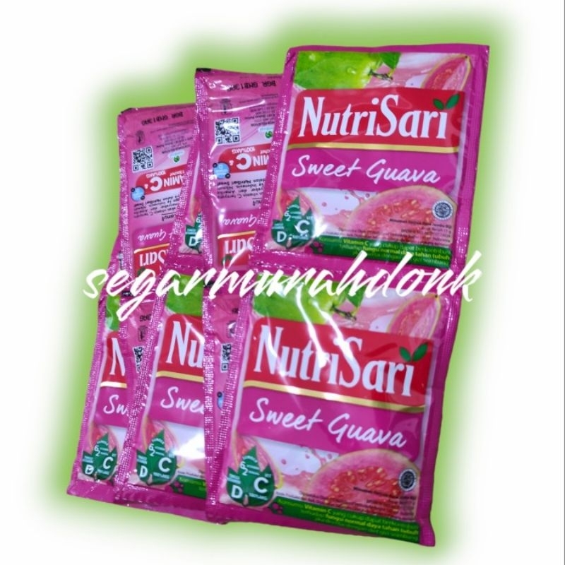 

NUTRISARI SWEET GUAVA 10 sachet minuman serbuk instan rasa jambu biji