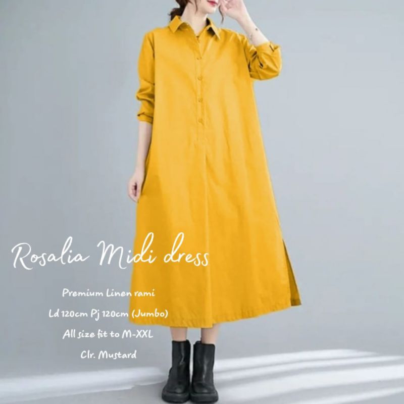 ROSALIA MIDI DRESS TERBARU