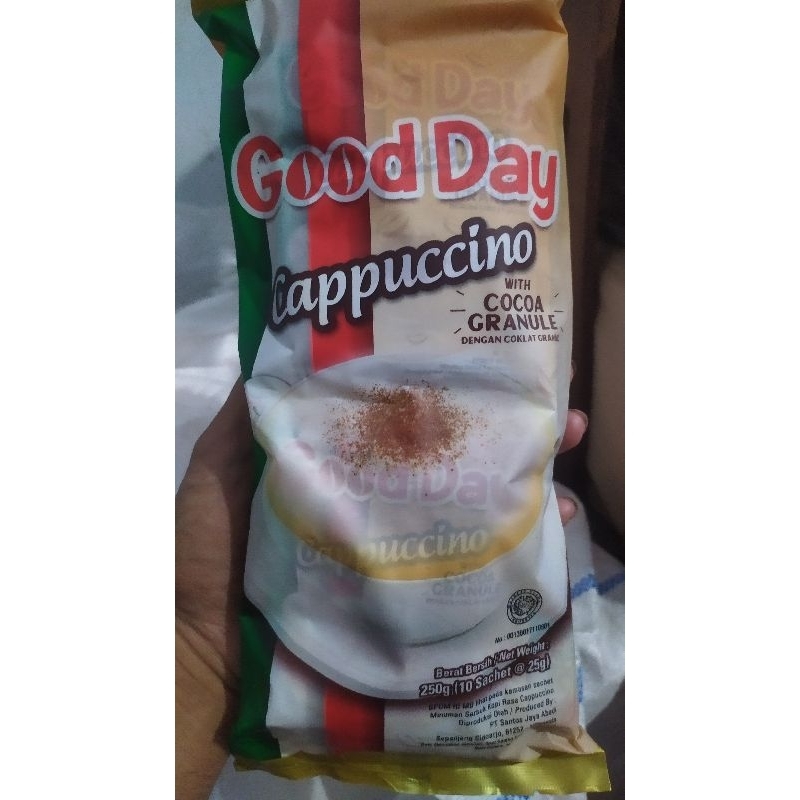 

Good Day Cappuccino Isi 10 Sachet