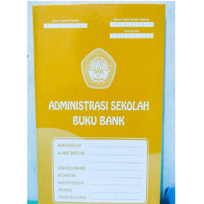 

GALERI/BUKU ADMINISTRASI SEKOLAH - BUKU BANK
