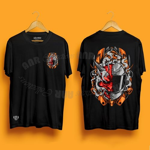 Kaos Distro Premium Pria Unisex Biker 2 Theme