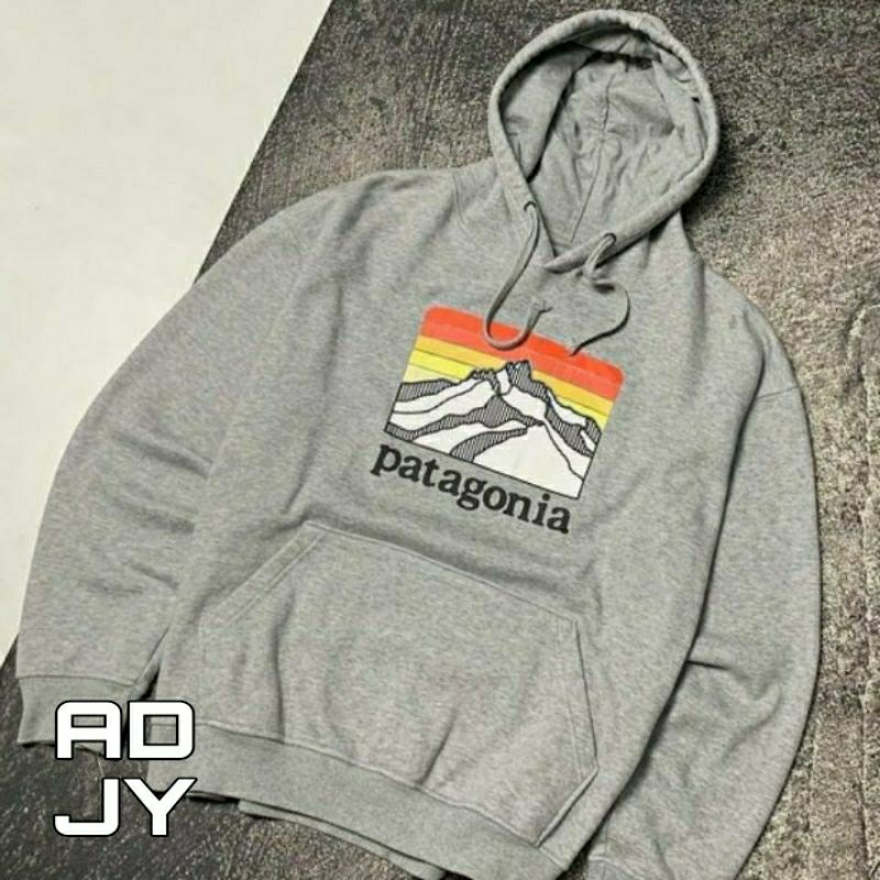 HOODIE PATAGONIA PREMIUM ABU MISTY | BRANDED TERBARU KEKINAN JAKET PRIA WANITA IMPORT