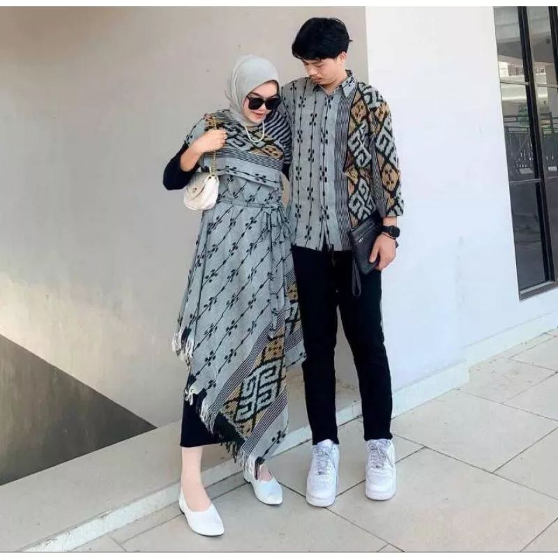 Outfit Couple Dress Couple Outfit kondangan Couple batik Couple kondangan Outfit wanita kekinian Dre