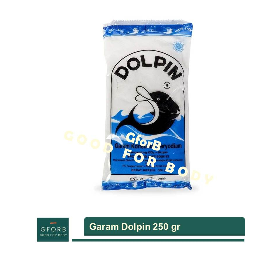 

Garam Meja Dolpin 250 gr Bumbu Masak Dolphin