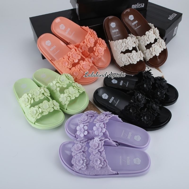 Sandal  Viktor and Rolf Blossom melissa AD/sandal bunga melissa/sandal jelly melissa