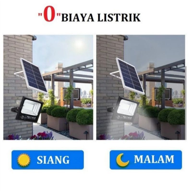 Lampu Sorot Led Tenang Surya 200 Watt /Solar Panel Tenang Matahari