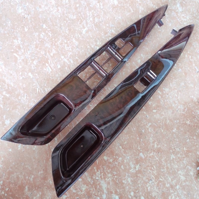 Panel interior dashboard mobil toyota inova innova 2004 sampai 2011 motif kayu wood 2010 2009 2008 2007 2006 2005 ganti copot