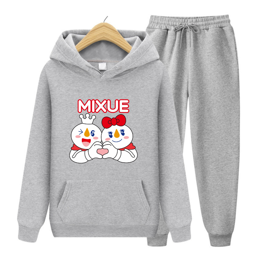 FenishaStore Sweater Hoodie Mixue | Anak-Remaja 4-14 Tahun ( SET Hoodie - Mixue )®