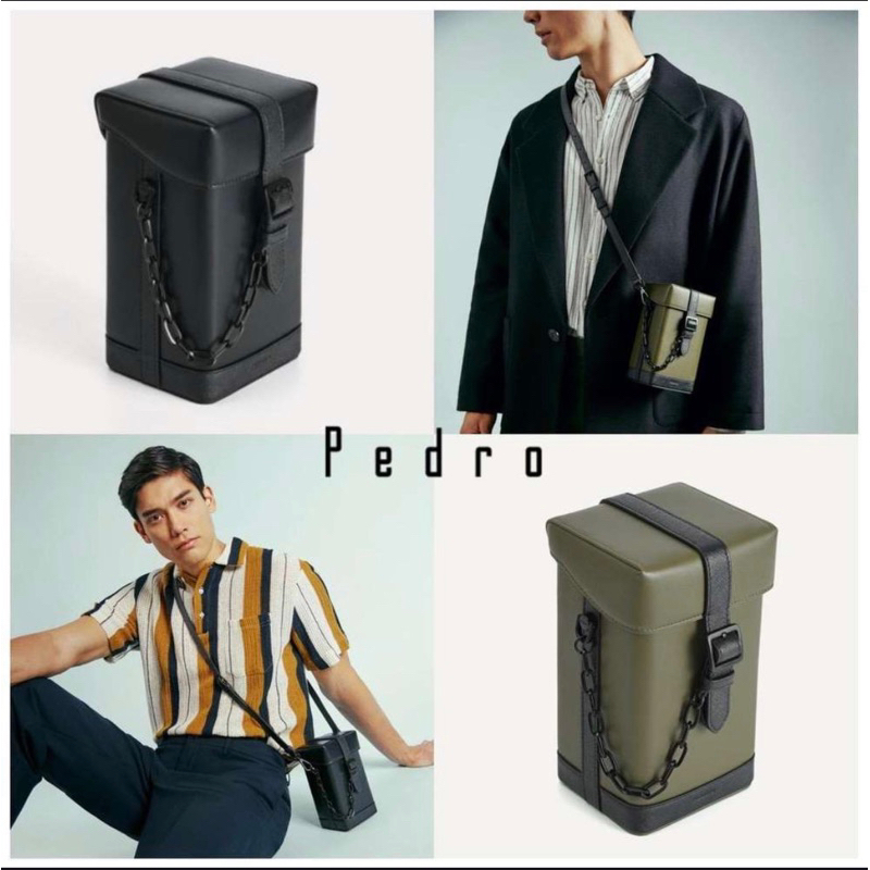 Tas PEDRO boxy chain crossbody