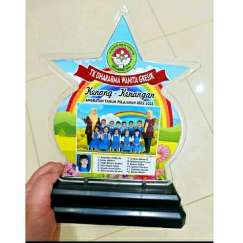 vandel sekolah kelulusan / cinderamata / kenang-kenangan