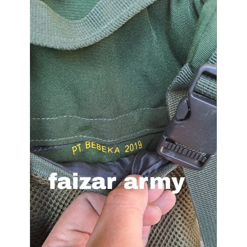 TAS WATERBAG ASLI JATAH TNI.TAS GOWES TNI.TAS GOWES ORI JATAH TNI