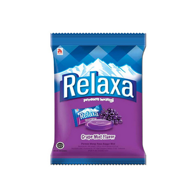 

RELAXA GRAPE 140G (ISI 50 PCS X 2,8 GRAM)