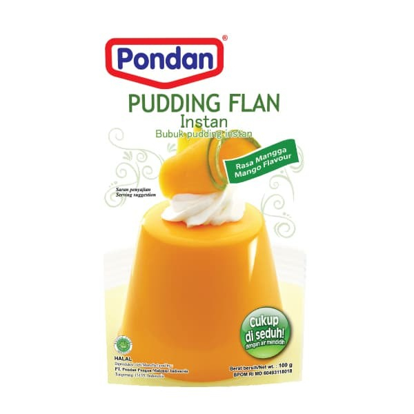 

PONDAN PUDDING FLAN MANGGA INSTANT POWDER 100GR