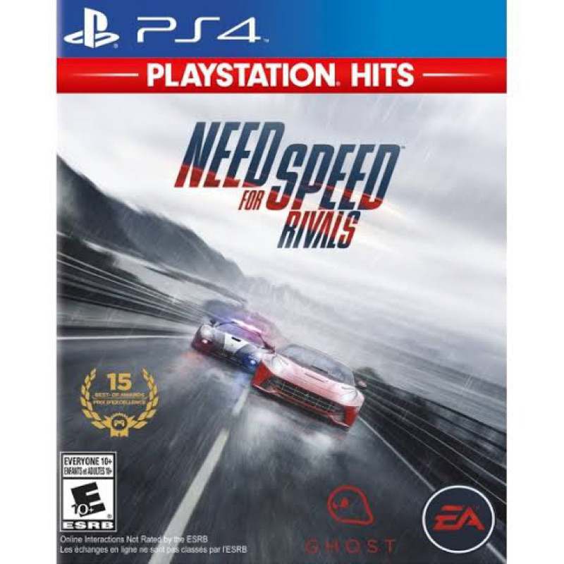 Kaset PS4 Need For Speed Rivals | PS4 Disc NFS Rivals