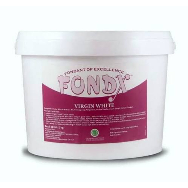 

Fondant Fondx White 100gr (repack)