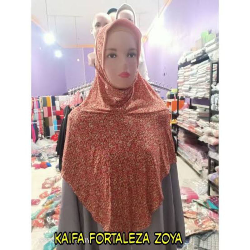 BIG SALE. Cuci Gudang Promo Zoya Hijab Bergo Instan Kaifa Fortaleza
