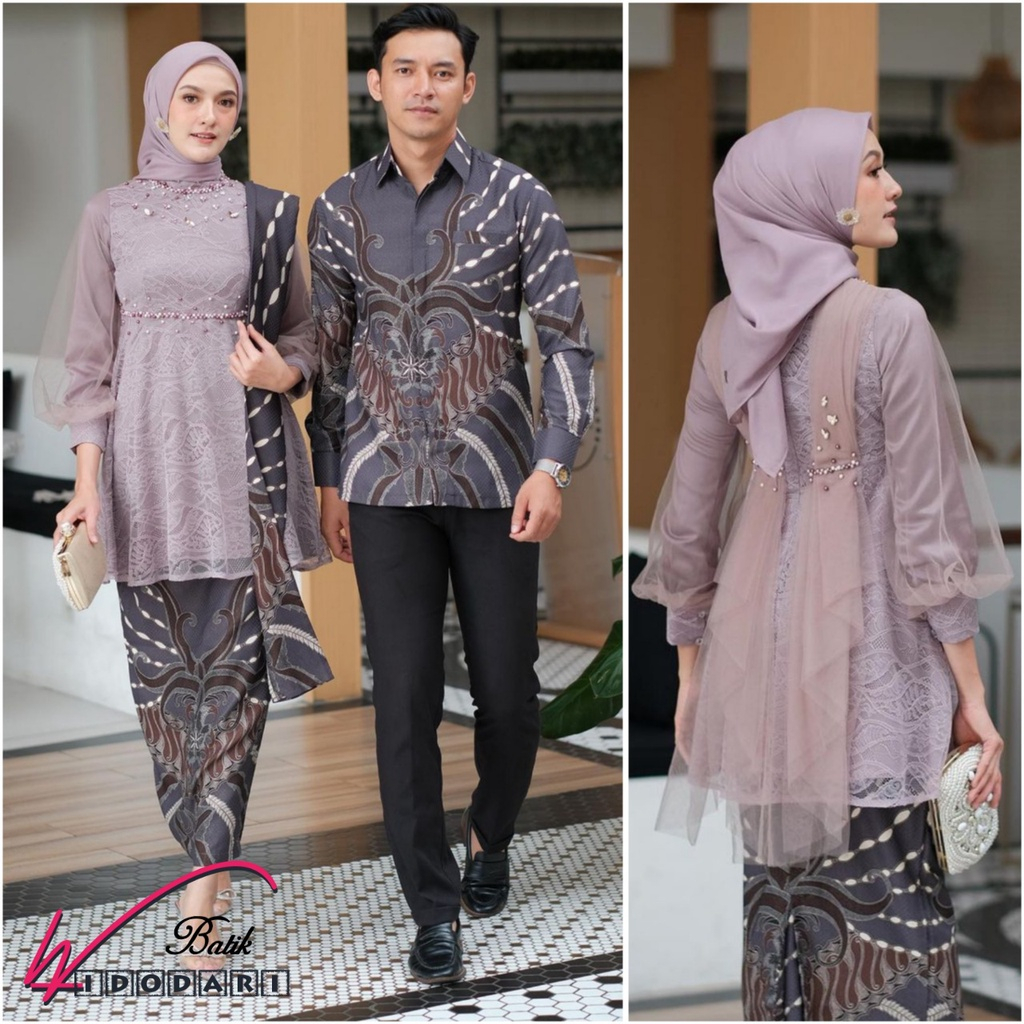 READY JUMBO READY XXL BIG SIZE | AIS BUTIK COUPLE SET KEBAYA COUPLE MODERN SARIMBIT KEKINIAN WISUDA 