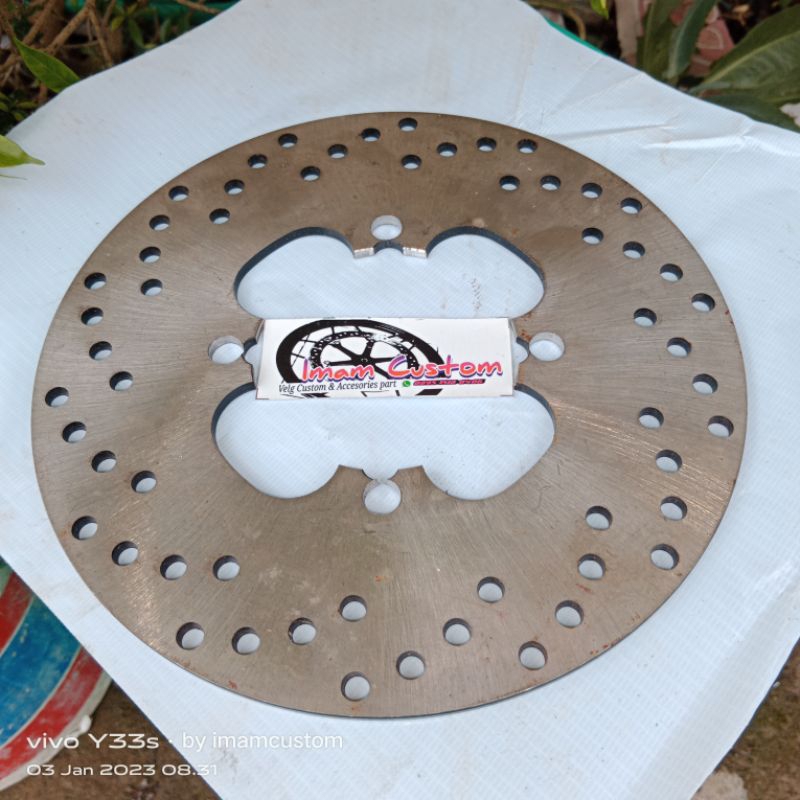 Piringan Cakram Belakang MX new 220mm custom
