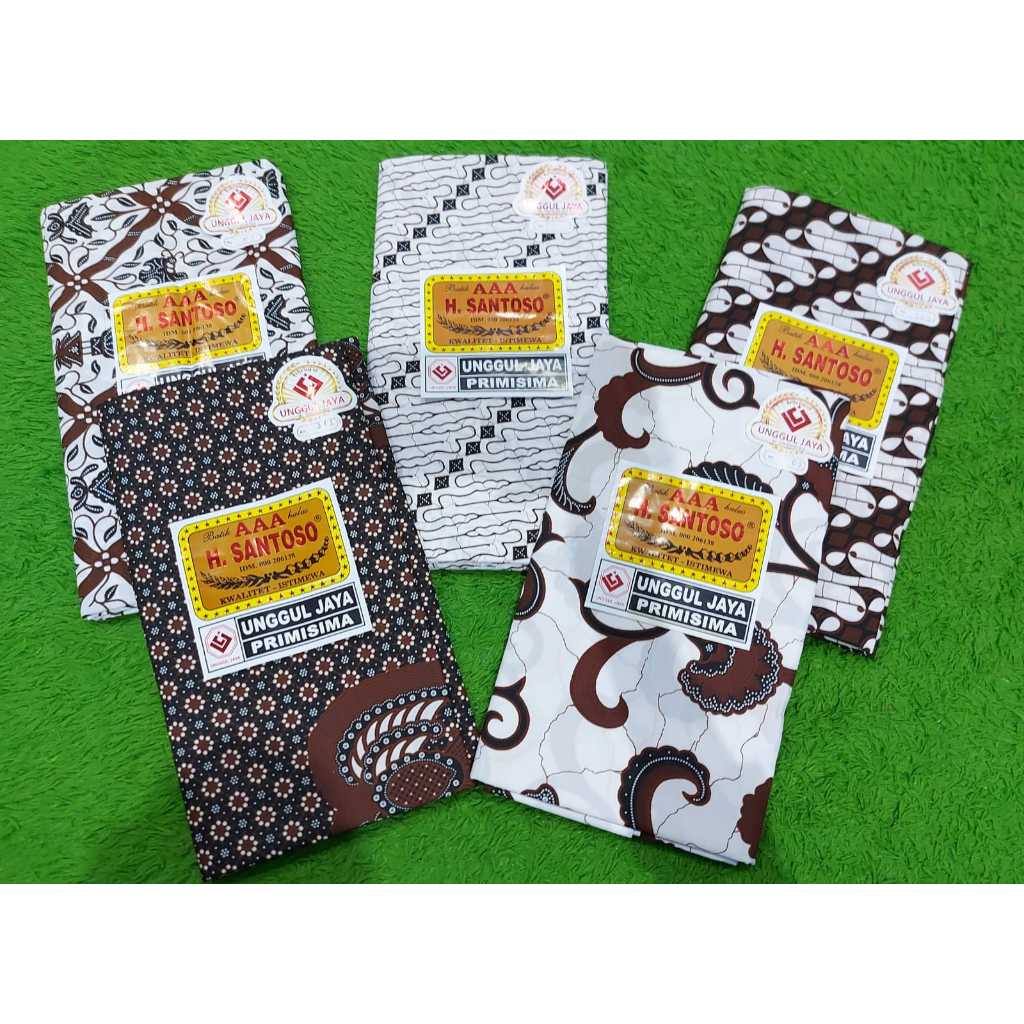 Kain Jarik Batik H. Santoso AAA Unggul Jaya Primisima, Jarik Motif Dasar Putih