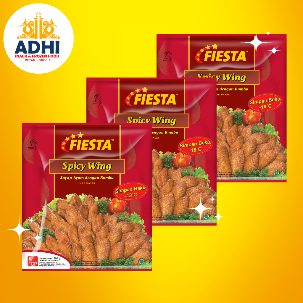 

FIESTA SPICY WING 500GR_FROZEN FOOD