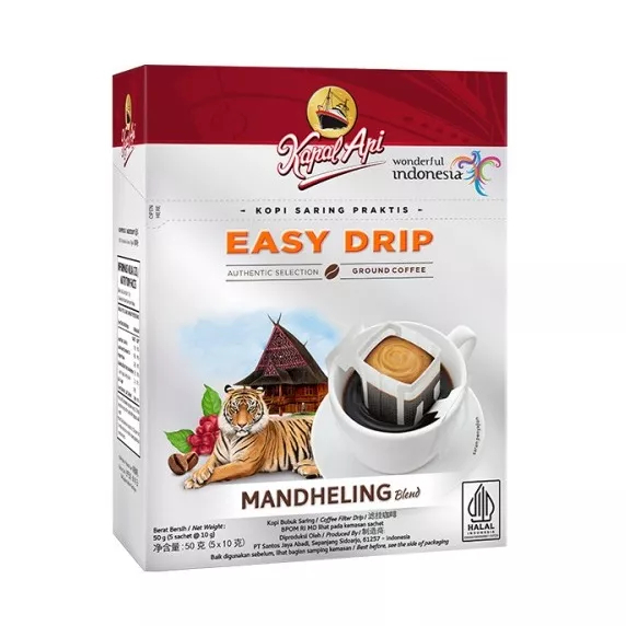 

Kapal Api Easy Drip Mandheling Blend Box