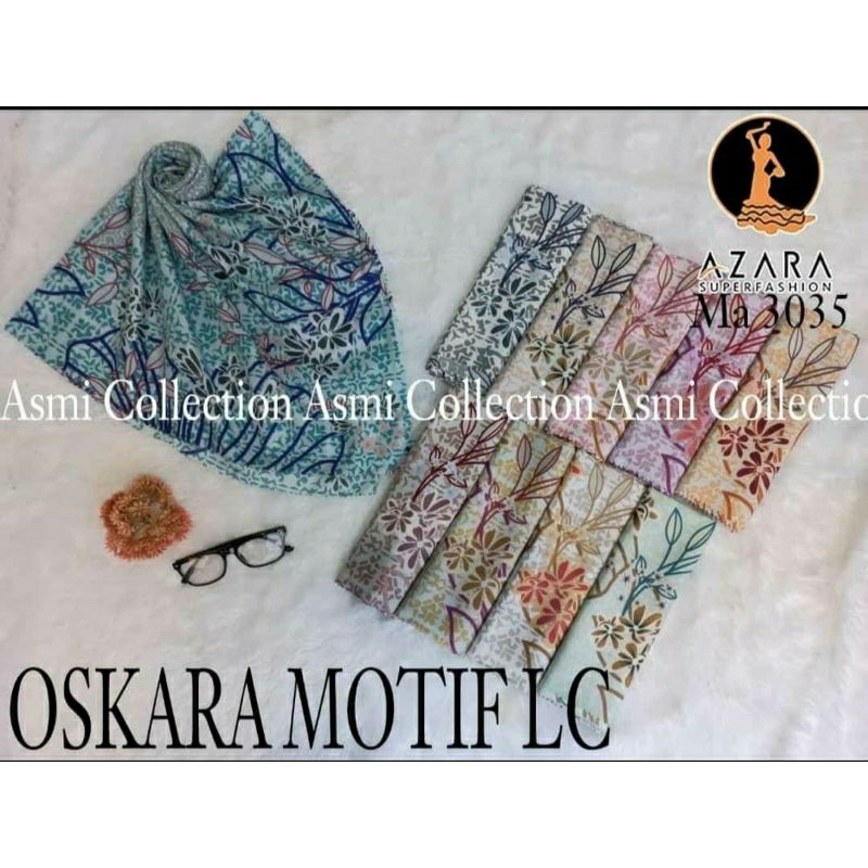 segi empat motif azara LC oskara