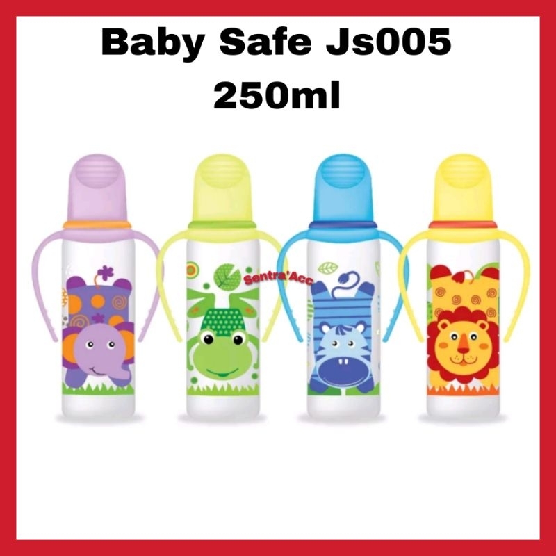 Baby Safe Botol Susu Bayi Slim Neck 250ml Baby Safe Js005 Bpa Free