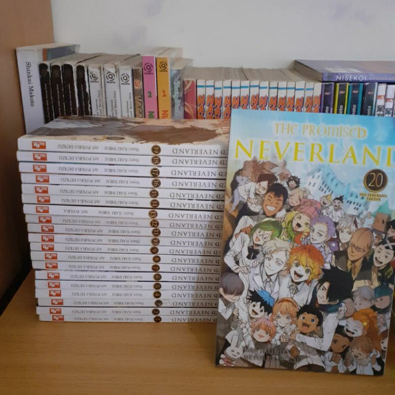 komik set The Promised Neverland 1-20