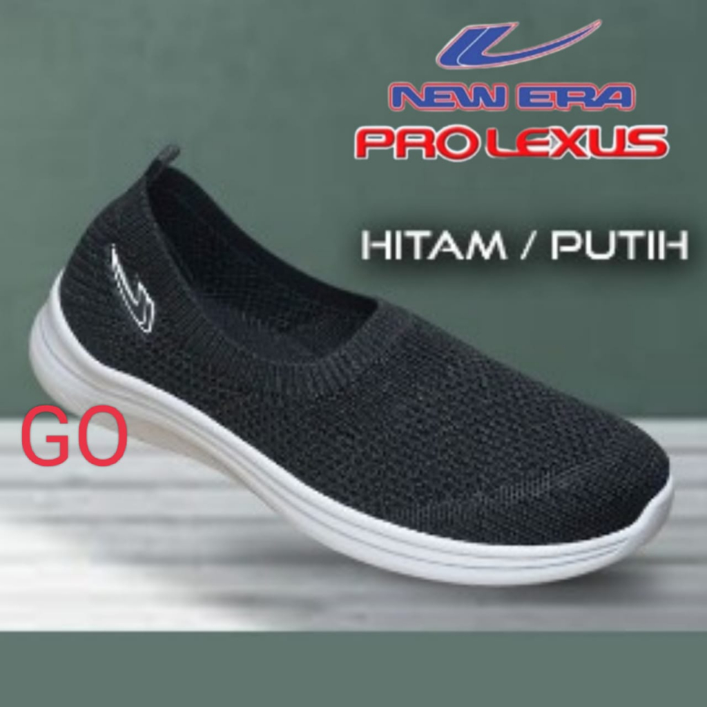 sogo NEW ERA SABRINA/SHEILA Sepatu Slip On Wanita Rajut TERBARU Original Murah 37/41