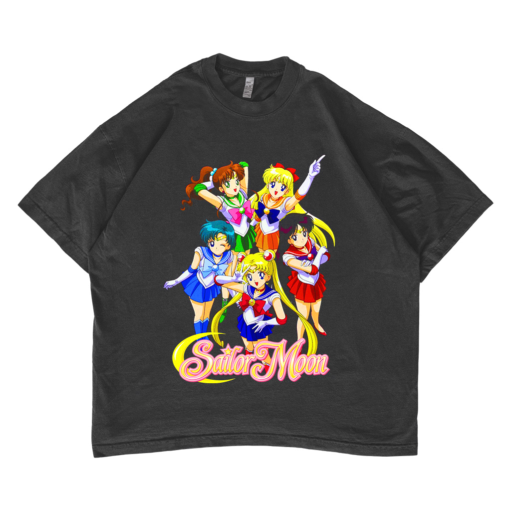 Kaos Anime Sailor Moon T-shirt Oversize
