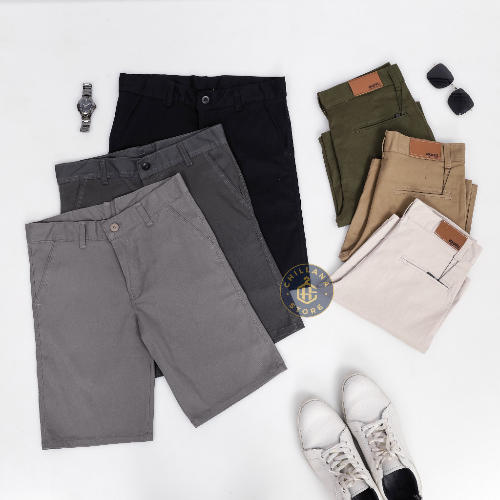 MAXFELL Celana Chino Pendek / Short Chino Pants