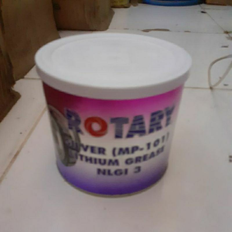 grese/pelumas/stemped/gemuk ROTARY silver