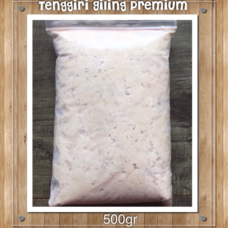 

Tenggiri Giling Premium 500 gr ( Murni Daging )