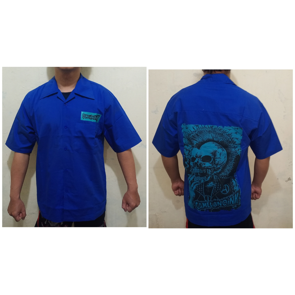 Kemeja Band Gamelanoink | kemeja skinhead | kemeja skinhead | kemeja punk | kemeja rock | kemeja met