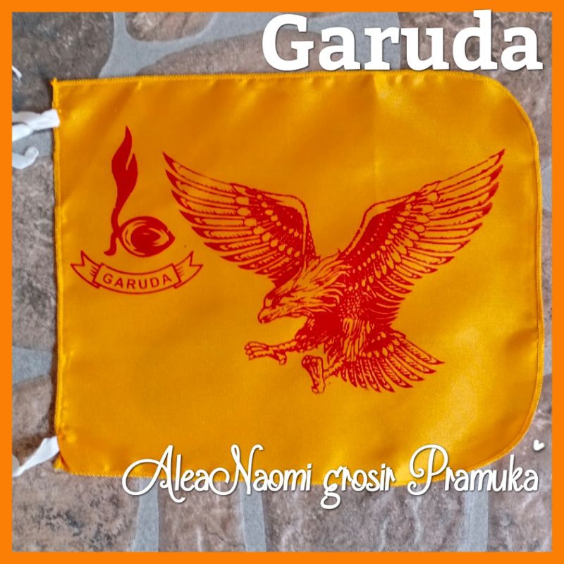 Bendera regu pramuka putra hewan garuda bendera regu Garuda bendera regu burung Garuda