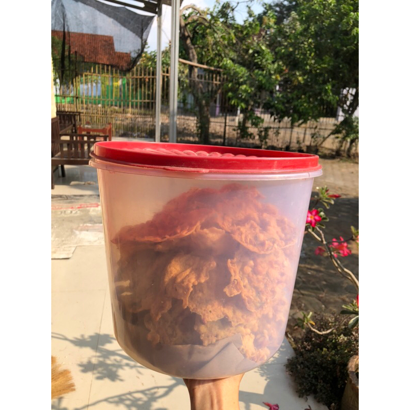 

REMPEYEK KACANG PEDAS 10 Liter (home made)