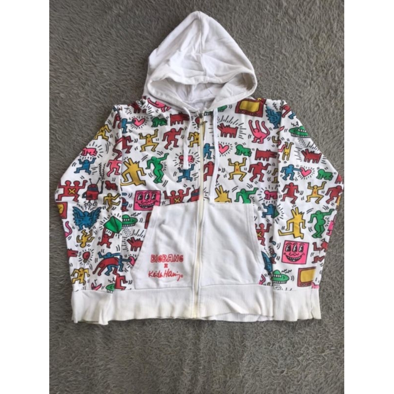 Zip hoodie keith haring second